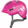 ABUS Fahrradhelm SMILEY 3.0 Pink Butterfly-S -Babyartikel Geschäft abus fahrradhelm smiley 3 0 pink butterfly s a408880