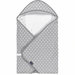 Alvi® Reisedecke Light Stars Silber 80 X 80 Cm