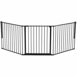 BabyDan Schutzgitter Flex L 90 - 223 Cm, Schwarz