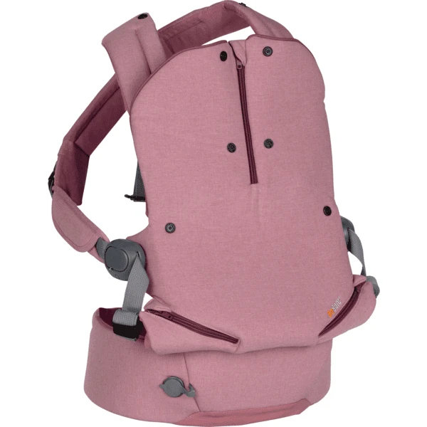 BeSafe Babytrage Haven Haze Premium Leaf Pink 3 BeSafe Babytrage Haven Haze Premium Leaf Pink