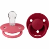 BIBS® Schnuller De Lux Ruby/Coral 0-36 Monate, 2 Stk. -Babyartikel Geschäft bibs schnuller de lux ruby coral 0 36 monate 2 stk a345573