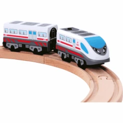 Bino Batteriebetriebene Lokomotive Mit Waggon