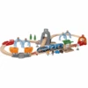 BRIO® WORLD Smart Tech Sound Action Tunnel Reisezug Set -Babyartikel Geschäft brio world smart tech sound action tunnel reisezug set a291610