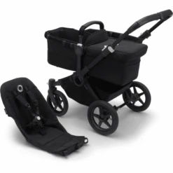 Bugaboo Kombikinderwagen Donkey 5 Base Black/Black Midnight