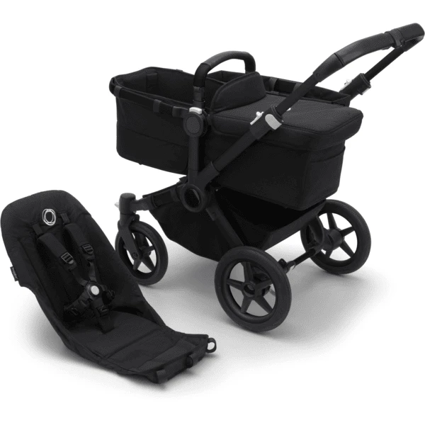 Bugaboo Kombikinderwagen Donkey 5 Base Black/Black Midnight 3 Bugaboo Kombikinderwagen Donkey 5 Base Black/Black Midnight