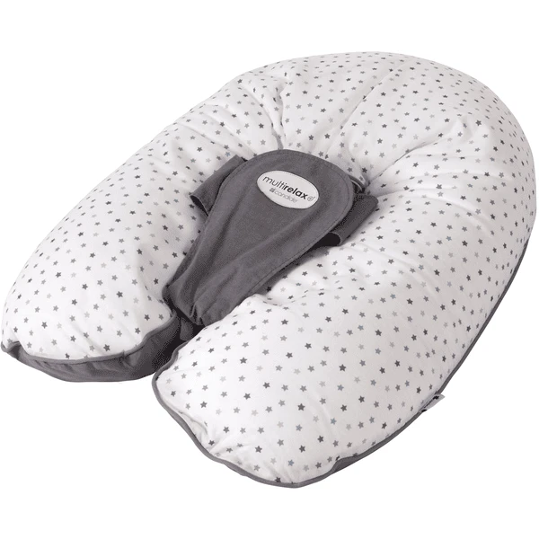 Candide Multirelaxkissen Sterne Grau 3 Candide Multirelaxkissen Sterne Grau