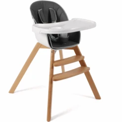 CHIC 4 BABY Hochstuhl Fiete Grau