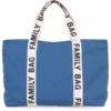 CHILDHOME Family Bag Signatur Canvas Indigo -Babyartikel Geschäft childhome family bag signatur canvas indigo a401400
