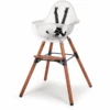 CHILDHOME Hochstuhl Evolu 2 Dunkelnatur / Transparent 2 In 1 + Ring -Babyartikel Geschäft childhome hochstuhl evolu 2 dunkelnatur transparent 2 in 1 ring a301485