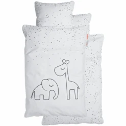 Done By Deer™ Bettwäsche Junior Dreamy Dots Grau 100 X 140 Cm