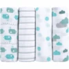 Emma & Noah Mullwindeln 4er Set Wal Blau 70 X 70 Cm -Babyartikel Geschäft emma noah mullwindeln 4er set wal blau 70 x 70 cm a275446