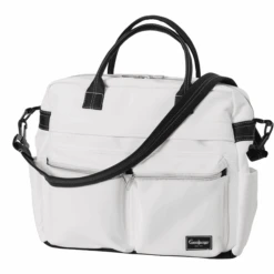 Emmaljunga Wickeltasche Travel Lounge Leatherette White