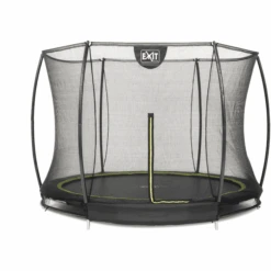 EXIT TOYS EXIT Bodentrampolin Silhouette ø305 Cm Mit Sicherheitsnetz - Schwarz