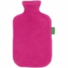 Fashy® Wärmflasche 2L Mit Fleecebezug In Magenta -Babyartikel Geschäft fashy waermflasche 2l mit fleecebezug in magenta a363733