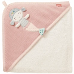 Fehn® Kapuzenbadetuch Meerjungfrau 80 X 80 Cm