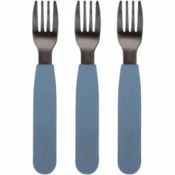 Filibabba Gabeln Aus Silikon Powder Blue, 3er-Pack