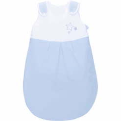 Fillikid Ganzjahresschlafsack Jersey Blau Mit Sternenapplikation TOG: 2.5