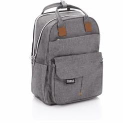 Fillikid Wickelrucksack Rom Hellgrau Melange