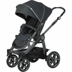 Hartan Kinderwagen Racer GTX Casual Collection Racing Stars (912) Gestellfarbe Platin