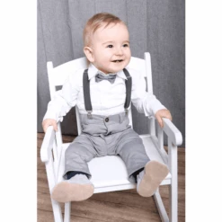 HOBEA Taufanzug Jakob 4-teilig Dunkelgrau -Babyartikel Geschäft hobea taufanzug jakob 4 teilig dunkelgrau a276574 3