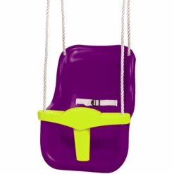 Hörby Bruk Babyschaukel High Lila/Lime