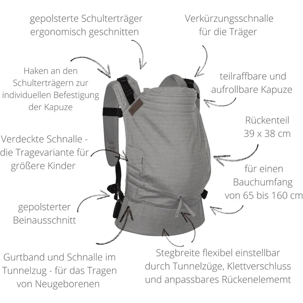 Hoppediz Babytrage Buckle Kos 10 Hoppediz Babytrage Buckle Kos – Bild 8