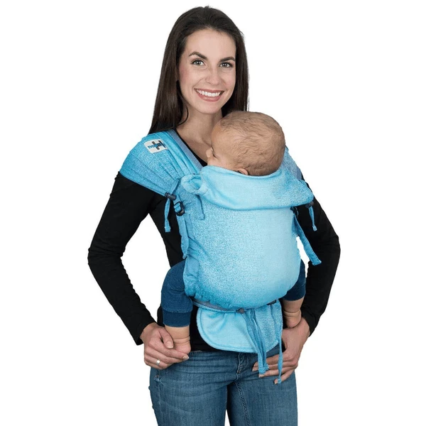 Hoppediz Babytrage Hop-Tye Buckle Perth Blau 3 Hoppediz Babytrage Hop-Tye Buckle Perth Blau