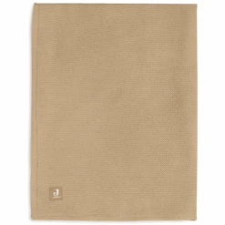 Jollein Kuscheldecke Wiege 75x100cm Basic Knit Biscuit/Fleece