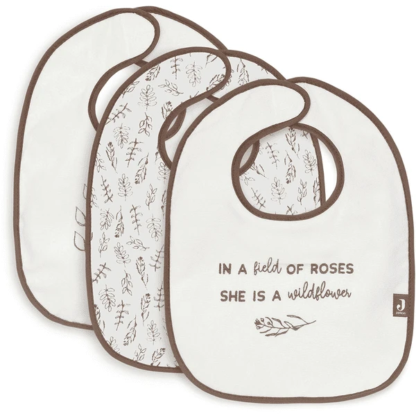 Jollein Lätzchen Meadow Chestnut 3er-Pack 3 Jollein Lätzchen Meadow Chestnut 3er-Pack