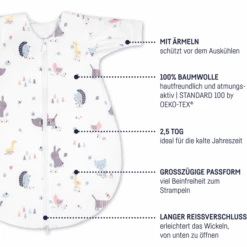JULIUS ZÖLLNER Jersey Winterschlafsack Smart Friends 13 JULIUS ZÖLLNER Jersey Winterschlafsack Smart Friends -Babyartikel Geschäft julius zoellner jersey winterschlafsack smart friends a332191 4