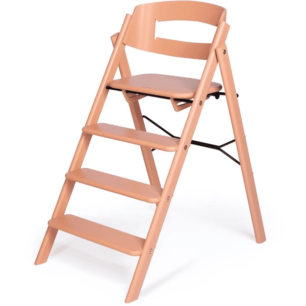 KAOS Hochstuhl Klapp Faltbar Buche Pale Coral 3 KAOS Hochstuhl Klapp Faltbar Buche Pale Coral