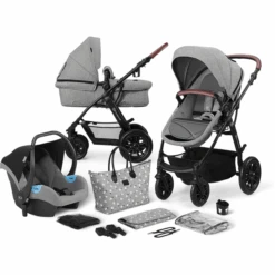 Kinderkraft Kombikinderwagen 3 In 1 XMOOV Grey
