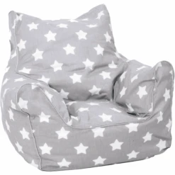 Knorr Toys® Kindersitzsack, Stars White