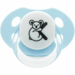 KOALA BABYCARE® Schnuller Koala Kiss, 0-6 Monate, Blau