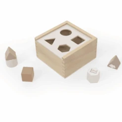 Label Label - Shape Sorting Box - Nougat