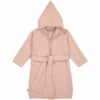LÄSSIG Bademantel Musselin Powder Pink -Babyartikel Geschäft laessig bademantel musselin powder pink a403404