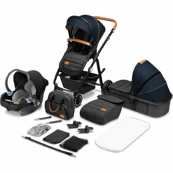 Lionelo Kombikinderwagen Amber 3 In 1 Blue Navy