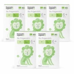 Löwenzahn Organics Folgemilch 2 5x 500 G Ab Dem 6+ Monat