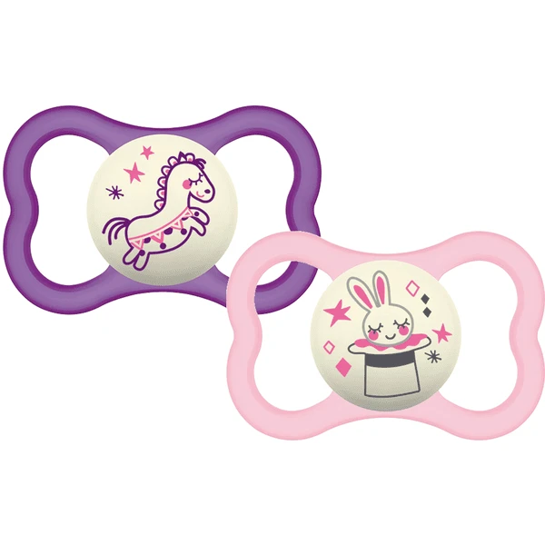 MAM Schnuller Air Night Blau 6 - 16 Monate Silikon Hase/ Pferd 3 MAM Schnuller Air Night Blau 6 - 16 Monate Silikon Hase/ Pferd