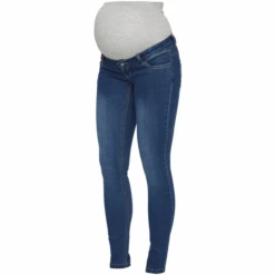 Mama Licious Umstandsjeans MLLOLA Blue Denim