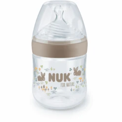 NUK Babyflasche NUK For Nature 150ml, Braun