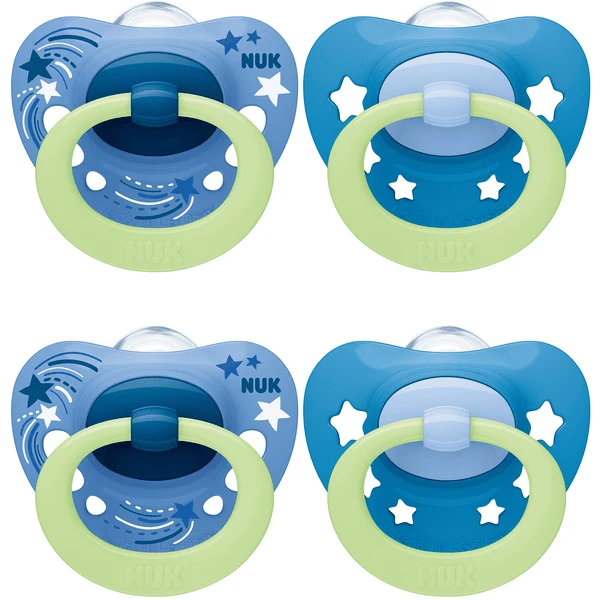 NUK Nachtschnuller Signature Boy Gr.1, 4 Stück 3 NUK Nachtschnuller Signature Boy Gr.1, 4 Stück
