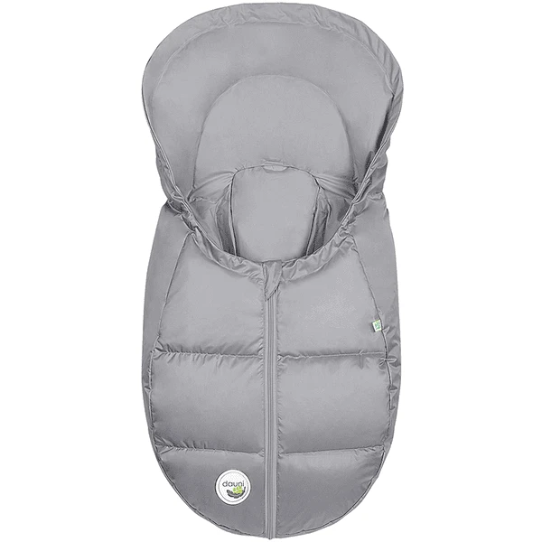 Odenwälder Fußsäckchen BabyNest Dauni Classic Silber 3 Odenwälder Fußsäckchen BabyNest Dauni Classic Silber