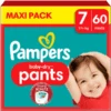 Pampers® Pampers Baby-Dry Pants, Gr. 7 Extra Large 17+ Kg, Maxi Pack (1 X 60 Pants)