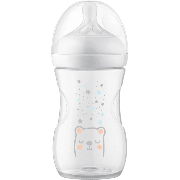 Philips Avent Babyflasche SCY673/82 Natural Response Mit AirFree Ventil 260ml Neutral Bär 3 Philips Avent Babyflasche SCY673/82 Natural Response Mit AirFree Ventil 260ml Neutral Bär