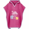 Playshoes Frottee-Poncho Flamingo Pink -Babyartikel Geschäft playshoes frottee poncho flamingo pink a305441