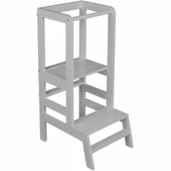 Polini Kids Lernturm Step Grau