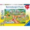Ravensburger Puzzle 2x24 - Ein Tag Im Zoo -Babyartikel Geschäft ravensburger puzzle 2x24 ein tag im zoo a318383