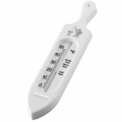 Rotho Babydesign Badethermometer Weiß Modern Elephants