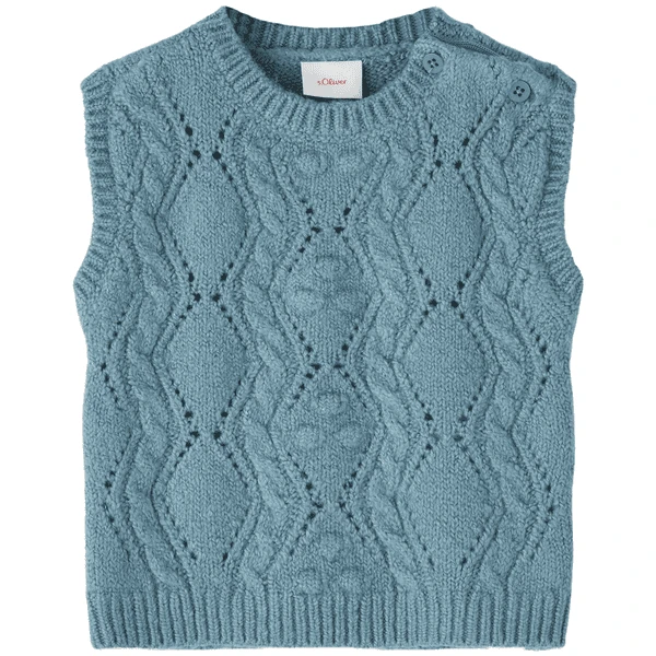 S.Oliver Strickpullunder Blue Green 3 S.Oliver Strickpullunder Blue Green